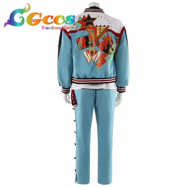 画像2: あんさんぶるスターズ! 7周年記念 ALKALOID Crazy:B Eden fine Knights Ra*bits Switch Trickstar UNDEAD Valkyrie 紅月 流星隊 三毛縞斑 桜河こはく 葵ひなた 葵ゆうた コスプレ衣装 (2)