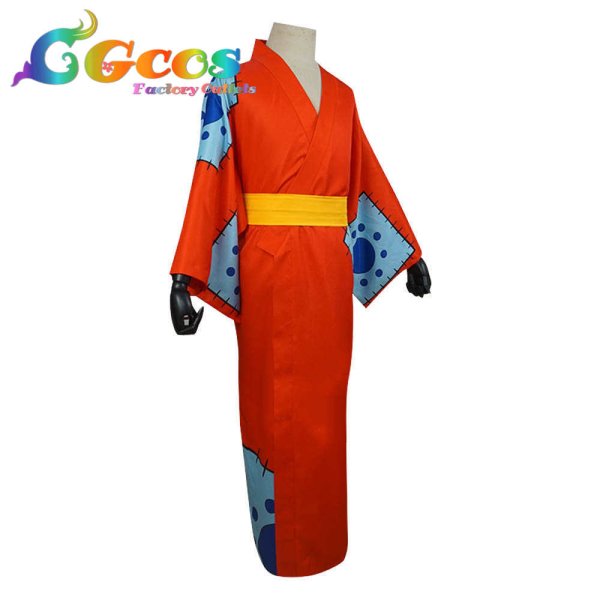 画像2: ワノ国編 ルフィ コスプレ衣装 (2)