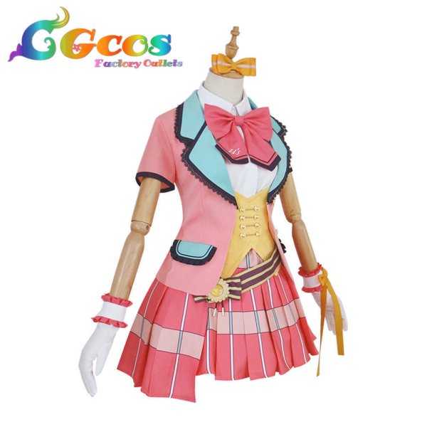 画像3: ラブライブ!スクールアイドルフェスティバル ALL STARS μ's 園田海未 高坂穂乃果 南ことり 西木野真姫 星空凛 小泉花陽 絢瀬絵里 矢澤にこ 東條希 コスプレ衣装 (3)