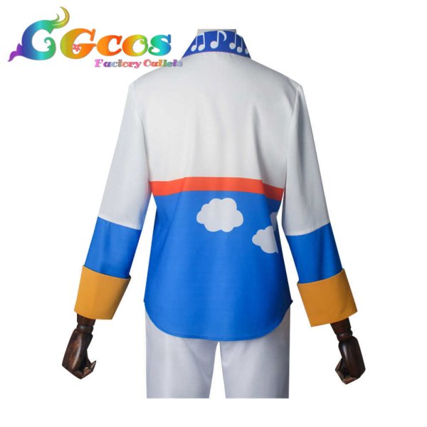 画像5: あんさんぶるスターズ!!Music あんさんぶる 体操!! わくわく?おじさんといっしょ 佐賀美陣 椚章臣 漣ジュン 桜河こはく コスプレ衣装 (5)