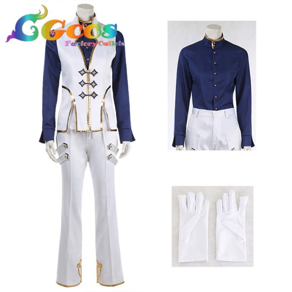 画像5: あんさんぶるスターズ! スカウト!ホワイトリリー 天城一彩 コスプレ衣装 (5)