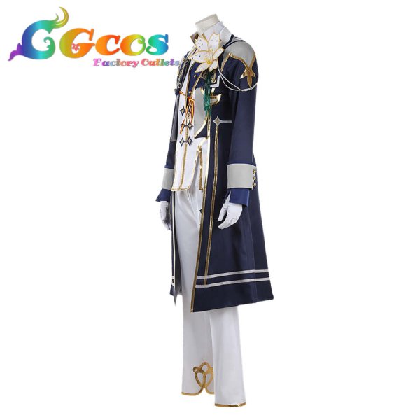 画像4: あんさんぶるスターズ! スカウト!ホワイトリリー 天城一彩 コスプレ衣装 (4)