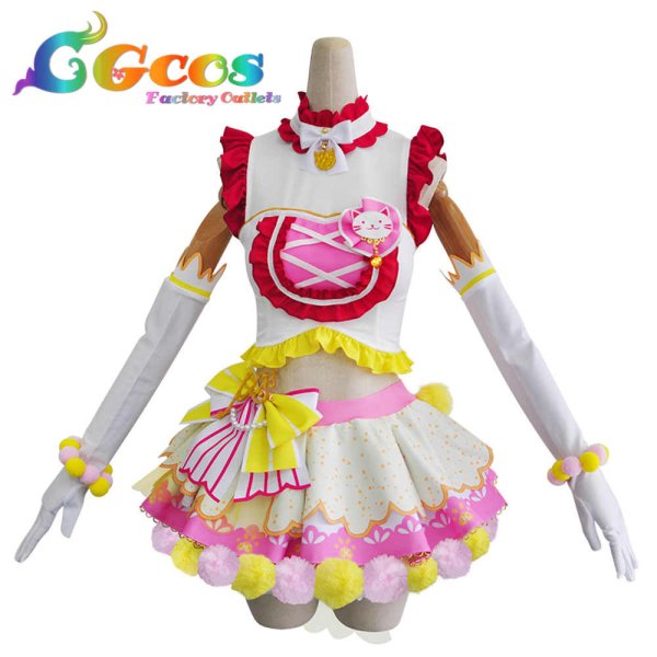 画像2: ラブライブ!スクフェスAC キャットツインテール 園田海未 高坂穂乃果 南ことり 西木野真姫 星空凛 小泉花陽 絢瀬絵里 矢澤にこ 東條希 コスプレ衣装 (2)