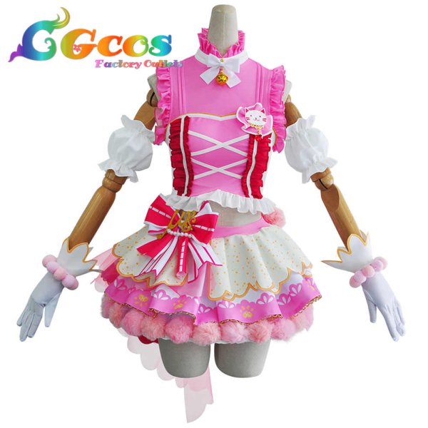 画像3: ラブライブ!スクフェスAC キャットツインテール 園田海未 高坂穂乃果 南ことり 西木野真姫 星空凛 小泉花陽 絢瀬絵里 矢澤にこ 東條希 コスプレ衣装 (3)