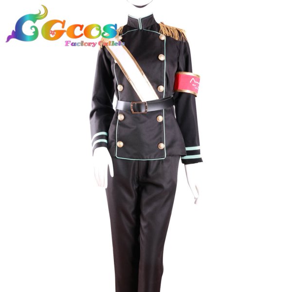 画像2: バーチャルYouTuber VTuber 叶 かなえ 軍服 コスプレ衣装 (2)