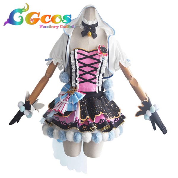 画像7: ラブライブ!スクフェスAC キャットツインテール 園田海未 高坂穂乃果 南ことり 西木野真姫 星空凛 小泉花陽 絢瀬絵里 矢澤にこ 東條希 コスプレ衣装 (7)