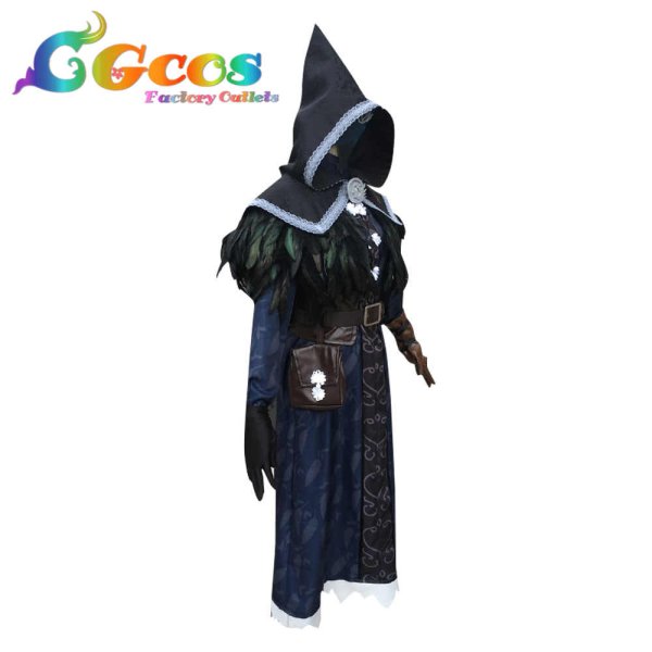 画像3: IdentityV 第五人格 占い師 イライ?クラーク 夜行フクロウ コスプレ衣装 (3)