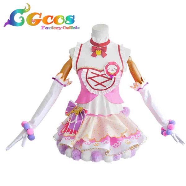 画像9: ラブライブ!スクフェスAC キャットツインテール 園田海未 高坂穂乃果 南ことり 西木野真姫 星空凛 小泉花陽 絢瀬絵里 矢澤にこ 東條希 コスプレ衣装 (9)