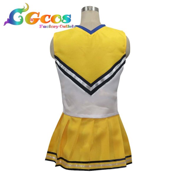 画像4: 常磐大学高等学校　チアリーダー・応援団　ユニホーム衣装　コスプレ衣装 (4)