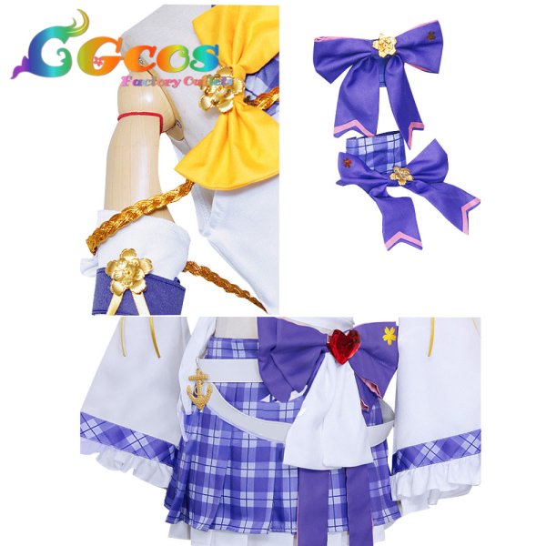 画像3: アズールレーン 激奏のPolaris 綾波 コスプレ衣装 (3)