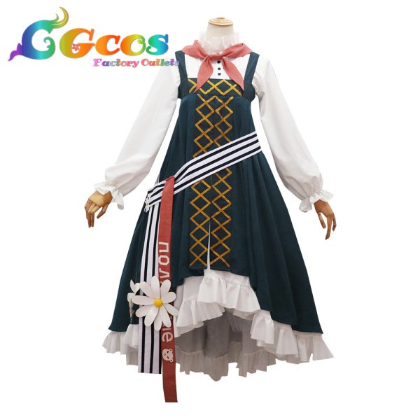 画像3: アークナイツ イースチナ Istina 本の匂い コスプレ衣装 (3)