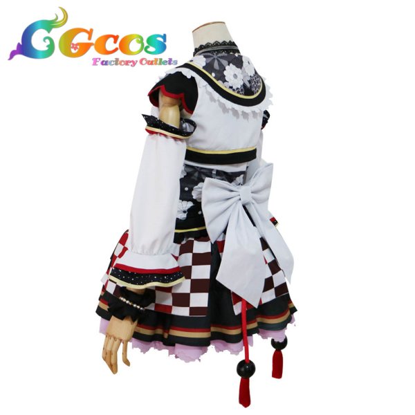 画像4: ラブライブ! サンシャイン!! お正月編2018 覚醒後 津島善子 国木田花丸 黒澤ルビィ 渡辺曜 黒澤ダイヤ 高海千歌 松浦果南 小原鞠莉 桜内梨子 コスプレ衣装 (4)