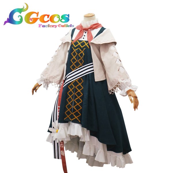 画像2: アークナイツ イースチナ Istina 本の匂い コスプレ衣装 (2)