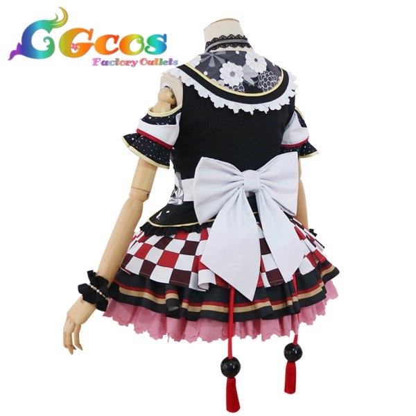 画像2: ラブライブ! サンシャイン!! お正月編2018 覚醒後 津島善子 国木田花丸 黒澤ルビィ 渡辺曜 黒澤ダイヤ 高海千歌 松浦果南 小原鞠莉 桜内梨子 コスプレ衣装 (2)