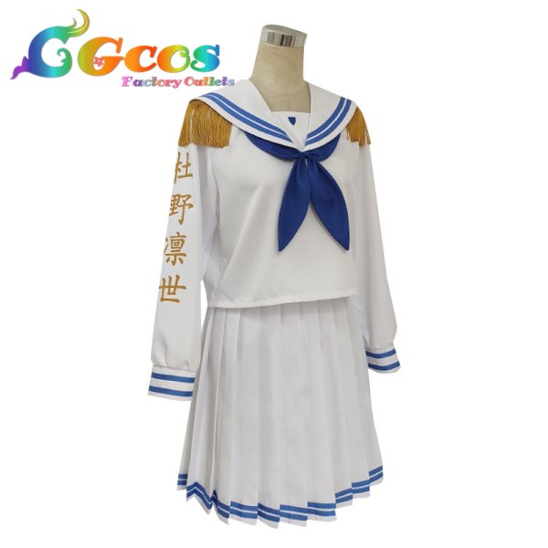 画像2: 杜野凛世 紅蘭偉魔空珠学園 コスプレ衣装 (2)