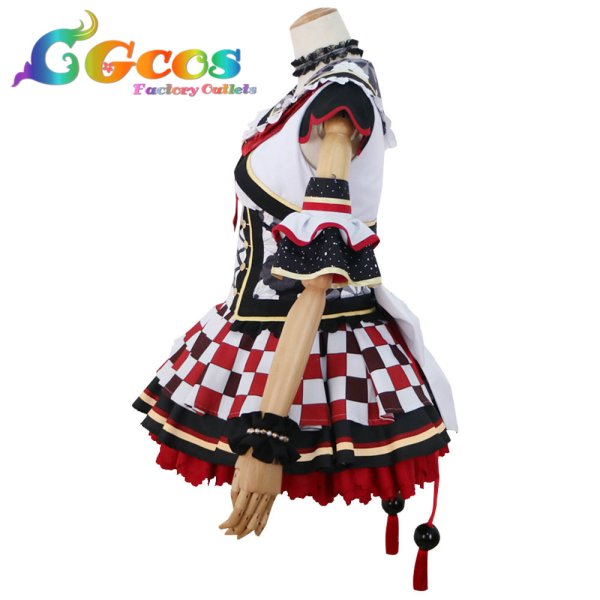 画像6: ラブライブ! サンシャイン!! お正月編2018 覚醒後 津島善子 国木田花丸 黒澤ルビィ 渡辺曜 黒澤ダイヤ 高海千歌 松浦果南 小原鞠莉 桜内梨子 コスプレ衣装 (6)