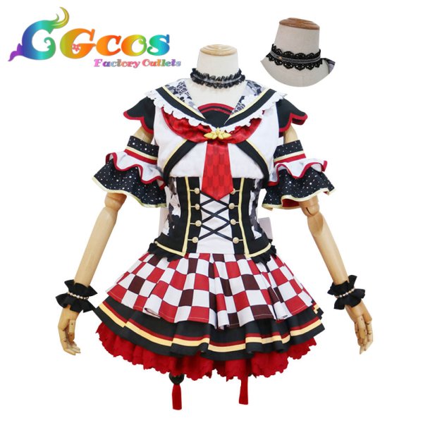 画像17: ラブライブ! サンシャイン!! お正月編2018 覚醒後 津島善子 国木田花丸 黒澤ルビィ 渡辺曜 黒澤ダイヤ 高海千歌 松浦果南 小原鞠莉 桜内梨子 コスプレ衣装 (17)