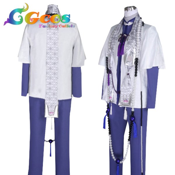 画像2: 刀剣乱舞 数珠丸恒次 正装 コスプレ衣装 (2)