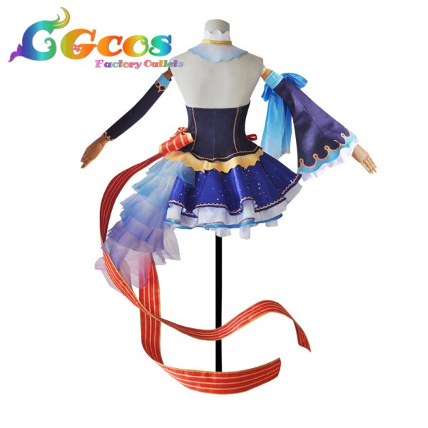 画像3: Re:ゼロから始める異世界生活 ラム レム アイドルVer コスプレ衣装 (3)