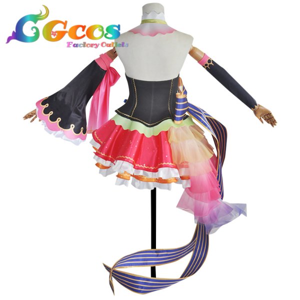 画像7: Re:ゼロから始める異世界生活 ラム レム アイドルVer コスプレ衣装 (7)