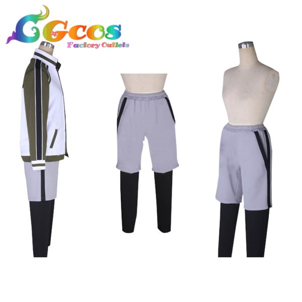 画像4: 刀剣乱舞 松井江 内番 コスプレ衣装 (4)