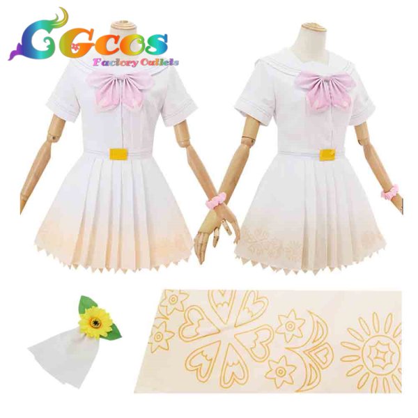 画像9: ラブライブ! School idol project A song for You! You? You!! 園田海未 高坂穂乃果 南ことり 西木野真姫 星空凛 小泉花陽 絢瀬絵里 矢澤にこ 東條希 コスプレ衣装 (9)