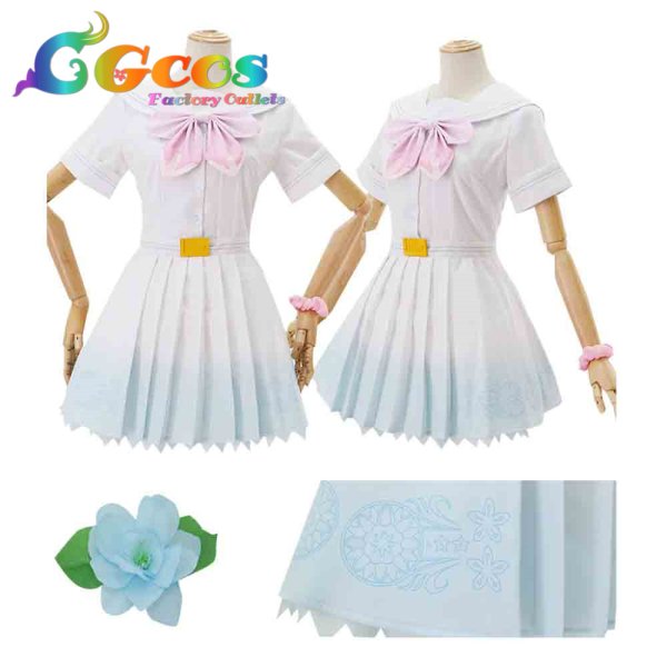 画像4: ラブライブ! School idol project A song for You! You? You!! 園田海未 高坂穂乃果 南ことり 西木野真姫 星空凛 小泉花陽 絢瀬絵里 矢澤にこ 東條希 コスプレ衣装 (4)