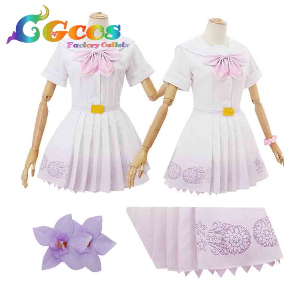 画像5: ラブライブ! School idol project A song for You! You? You!! 園田海未 高坂穂乃果 南ことり 西木野真姫 星空凛 小泉花陽 絢瀬絵里 矢澤にこ 東條希 コスプレ衣装 (5)