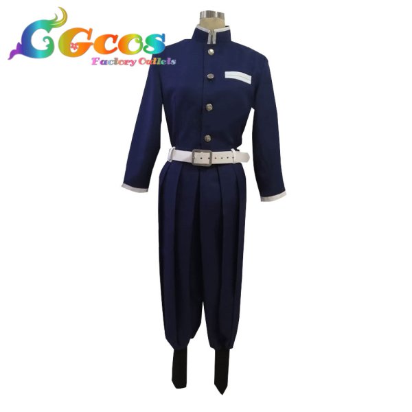 画像3: 鬼滅の刃 神崎アオイ コスプレ衣装 (3)