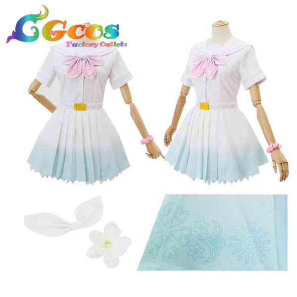 画像2: ラブライブ! School idol project A song for You! You? You!! 園田海未 高坂穂乃果 南ことり 西木野真姫 星空凛 小泉花陽 絢瀬絵里 矢澤にこ 東條希 コスプレ衣装 (2)