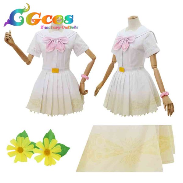 画像8: ラブライブ! School idol project A song for You! You? You!! 園田海未 高坂穂乃果 南ことり 西木野真姫 星空凛 小泉花陽 絢瀬絵里 矢澤にこ 東條希 コスプレ衣装 (8)