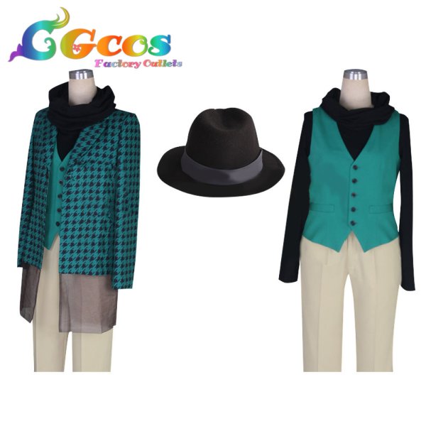 画像3: A3! エースリー エメラルドのペテン師 卯木千景 コスプレ衣装 (3)