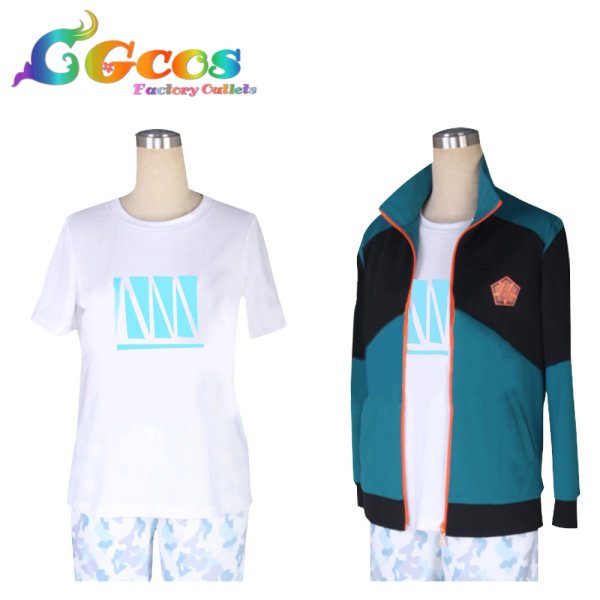 画像3: A3! エースリー 私立欧華高校ジャージ 立ち稽古 皇天馬 コスプレ衣装 (3)