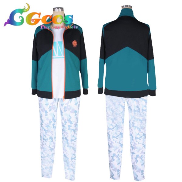 画像2: A3! エースリー 私立欧華高校ジャージ 立ち稽古 皇天馬 コスプレ衣装 (2)