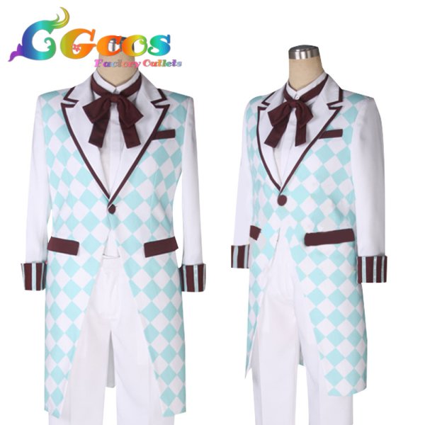 画像3: A3!　エースリー　One Day Princess!　挑発モカマカロン　摂津 万里　開花前　コスプレ衣装 (3)