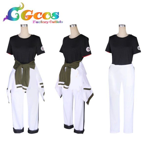 画像3: 刀剣乱舞 豊前江 内番 コスプレ衣装 (3)