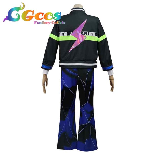 画像2: あんさんぶるスターズ! 青葉つむぎ Brilliant Smile トライライツ衣装 クギヅケカラット コスプレ衣装 (2)