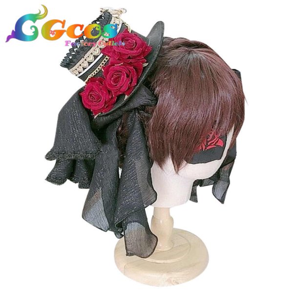 画像2: バーチャルYouTuber VTuber 宝鐘マリン ゴスロリ衣装 コスプレ衣装 (2)