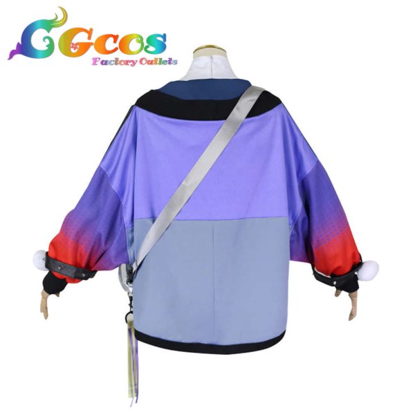 画像3: バーチャルYouTuber VTuber 先斗寧 ぽんとねい コスプレ衣装 (3)