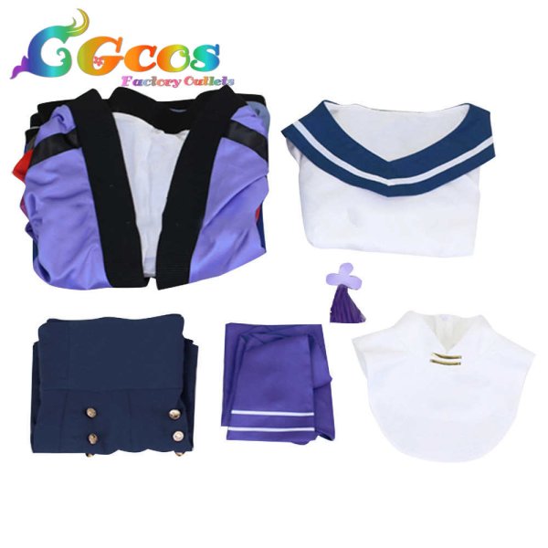 画像4: バーチャルYouTuber VTuber 先斗寧 ぽんとねい コスプレ衣装 (4)