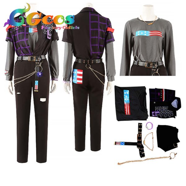 画像3: あんさんぶるスターズ! Crazy:B & UNDEAD U.S.A. コスプレ衣装 (3)