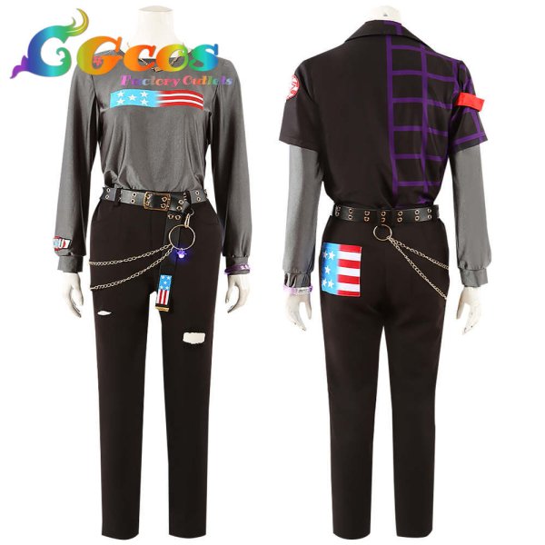 画像2: あんさんぶるスターズ! Crazy:B & UNDEAD U.S.A. コスプレ衣装 (2)