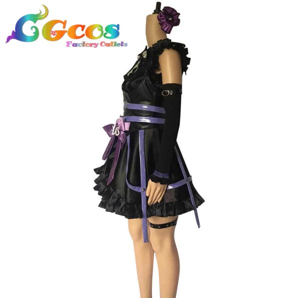 画像2: ラブライブ! School idol project スクフェスAC オリジナル衣装 第3弾 パンキッシュ・ロック・ガール 東條希 コスプレ衣装 (2)