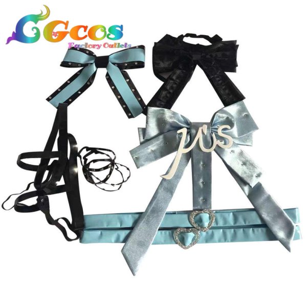 画像3: ラブライブ! School idol project スクフェスAC オリジナル衣装 第3弾 パンキッシュ・ロック・ガール 絢瀬絵里 コスプレ衣装 (3)