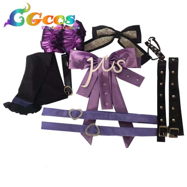 画像3: ラブライブ! School idol project スクフェスAC オリジナル衣装 第3弾 パンキッシュ・ロック・ガール 東條希 コスプレ衣装 (3)