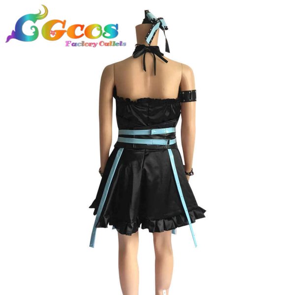 画像2: ラブライブ! School idol project スクフェスAC オリジナル衣装 第3弾 パンキッシュ・ロック・ガール 絢瀬絵里 コスプレ衣装 (2)