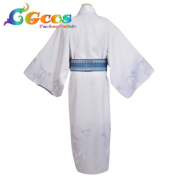 画像2: 刀剣乱舞 鶴丸国永 軽装 コスプレ衣装 (2)