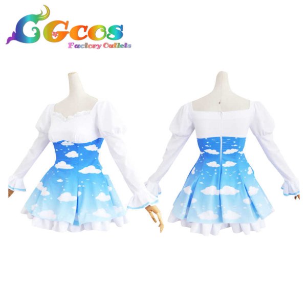 画像4: ラブライブ! School idol project 天空編 覚醒前 園田海未 高坂穂乃果 南ことり 西木野真姫 星空凛 小泉花陽 絢瀬絵里 矢澤にこ 東條希 コスプレ衣装 (4)