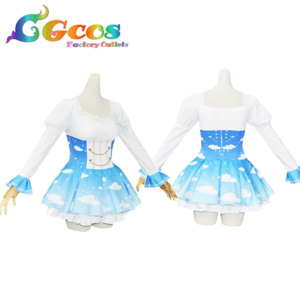 画像8: ラブライブ! School idol project 天空編 覚醒前 園田海未 高坂穂乃果 南ことり 西木野真姫 星空凛 小泉花陽 絢瀬絵里 矢澤にこ 東條希 コスプレ衣装 (8)