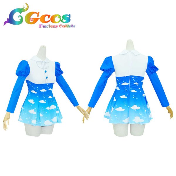 画像10: ラブライブ! School idol project 天空編 覚醒前 園田海未 高坂穂乃果 南ことり 西木野真姫 星空凛 小泉花陽 絢瀬絵里 矢澤にこ 東條希 コスプレ衣装 (10)